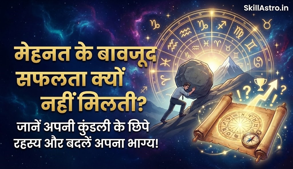 कड़ी मेहनत करने के बाद भी सफलता न मिलना आधुनिक जीवन की सबसे बड़ी चुनौती बन चुका है।