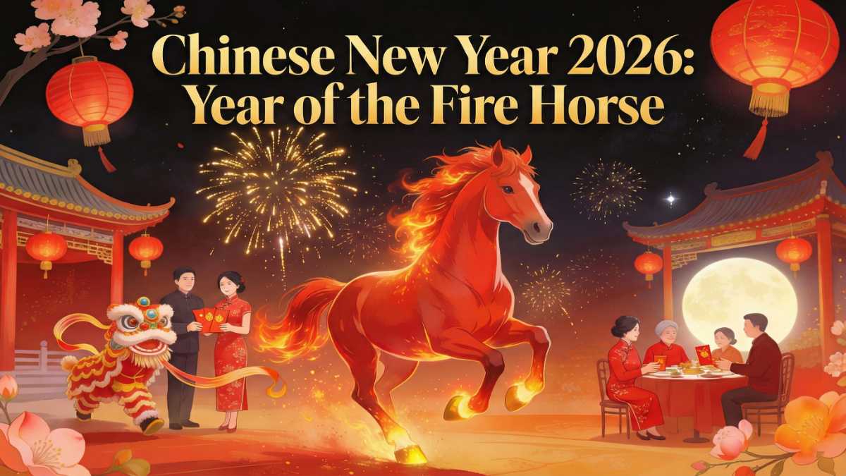 Chinese New Year 2026: Year of the Fire Horse – Dates, Traditions, and Celebrations | Skill Astro
