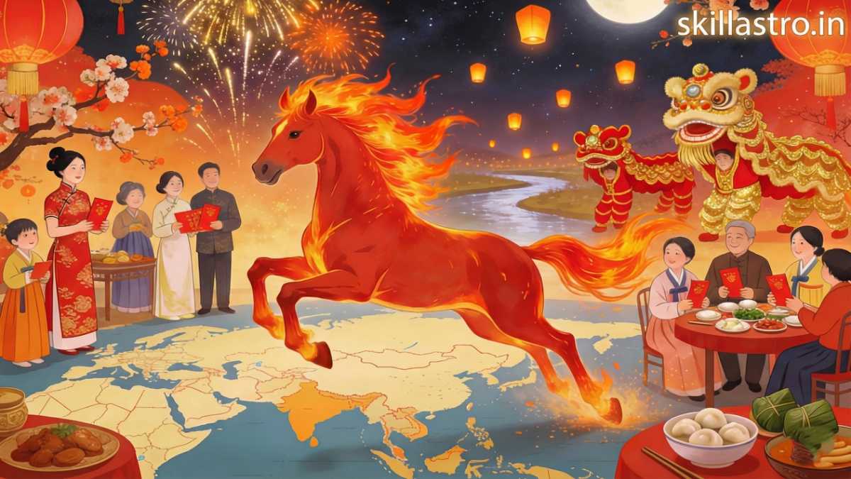 Lunar New Year 2026: Year of the Fire Horse – Dates, Traditions, and Global Celebrations | Skill Astro