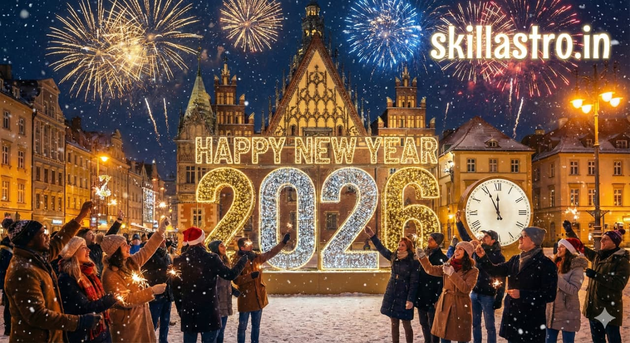 Happy New Year 2026 Wishes Send These Special Messages from the Heart | Skill Astro