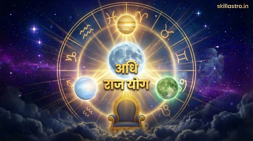 Adhi Yoga in Kundli: Meaning, Types, Effects &amp; Importance in Life | Skill Astro