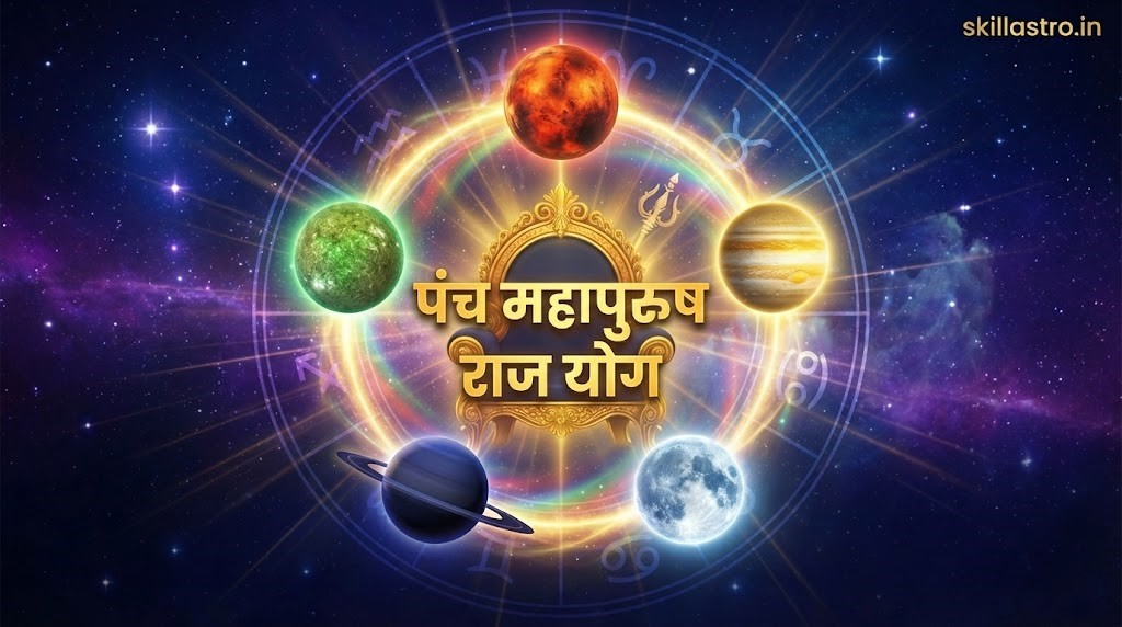 पंच महापुरुष राजयोग: पाँच महान योग और असाधारण सफलता का रहस्य | Skill Astro