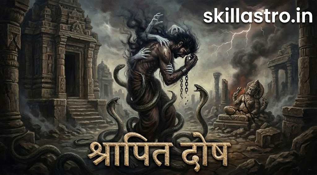 काल सर्प दोष क्या है? 12 प्रकार, लक्षण, फायदे और निवारण उपाय | Kaal Sarp Dosh | Skill Astro