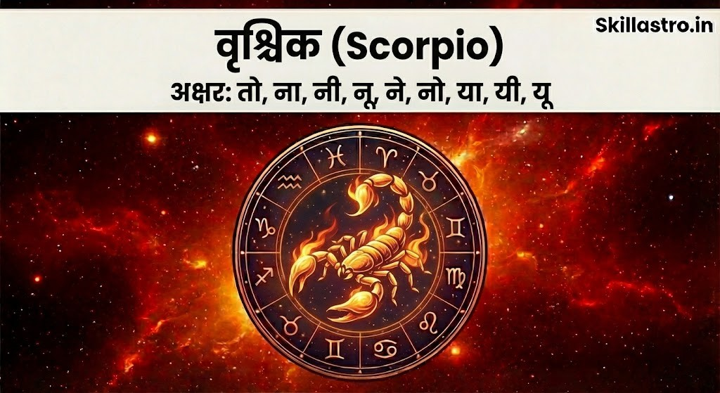 The First Letter of Your Name Reveals Scorpio Birth Sign and Nakshatra Name | Skill Astro