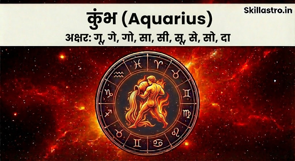 नाम का पहला अक्षर बताएगा कुंभ जन्म राशि और नक्षत्र नाम | Skill Astro
