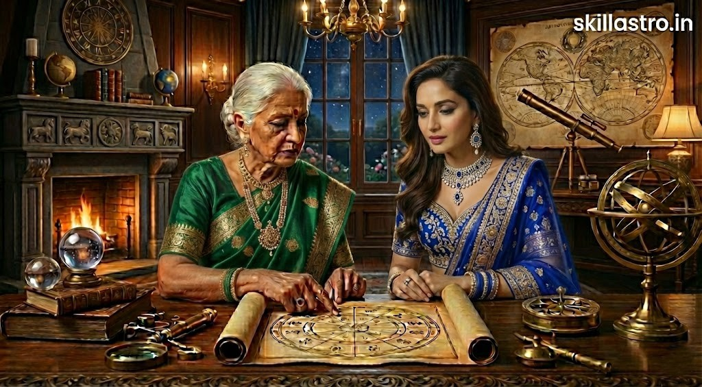 Madhuri Dixit's Birth Chart: Secret to Her Electrifying Dance and Immortal Stardom | Skill Astro