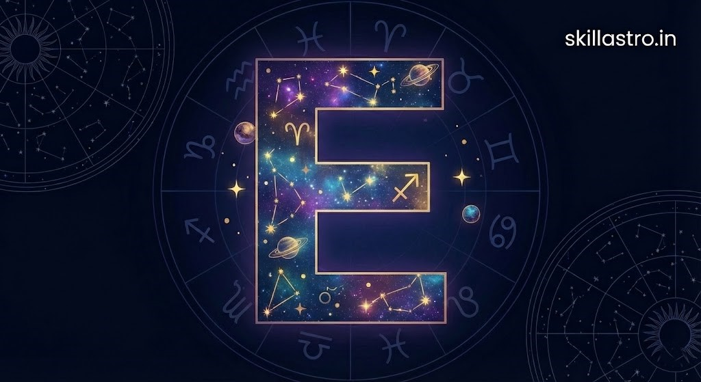 How Are People Named E? Complete Analysis in Vedic Astrology and Numerology | Skill Astro
