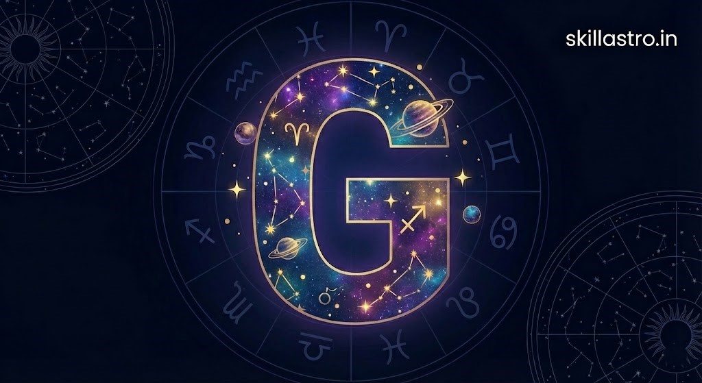 How Are People Named G? Complete Analysis in Vedic Astrology and Numerology | Skill Astro