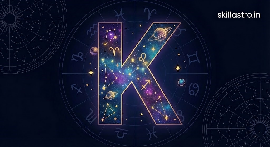 How Are People Named K? Complete Analysis in Vedic Astrology and Numerology | Skill Astro