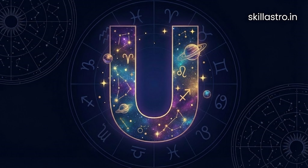 How Are People Named U? Complete Analysis in Vedic Astrology and Numerology | Skill Astro