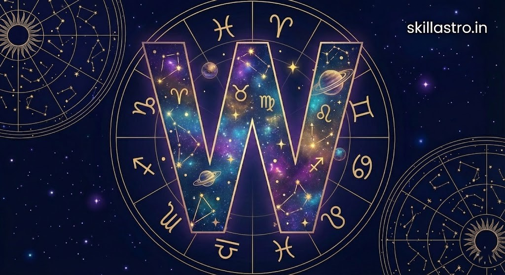 How Are People Named W? Complete Analysis in Vedic Astrology and Numerology | Skill Astro
