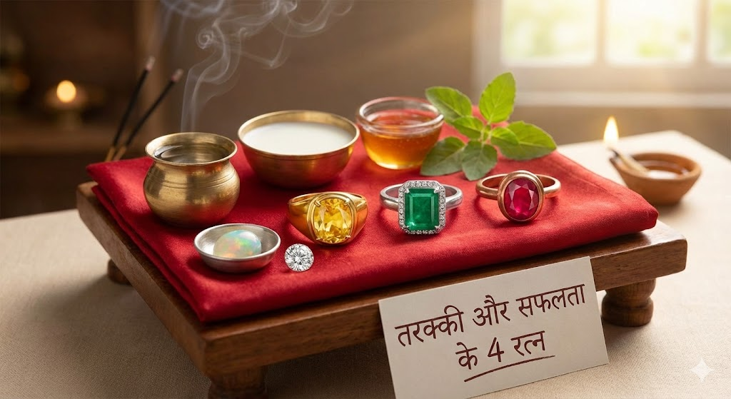 जीवन में चाहिए तरक्की और सफलता? ये 4 रत्न करेंगे मदद, पहले जान लीजिए सही नियम | Skill Astro