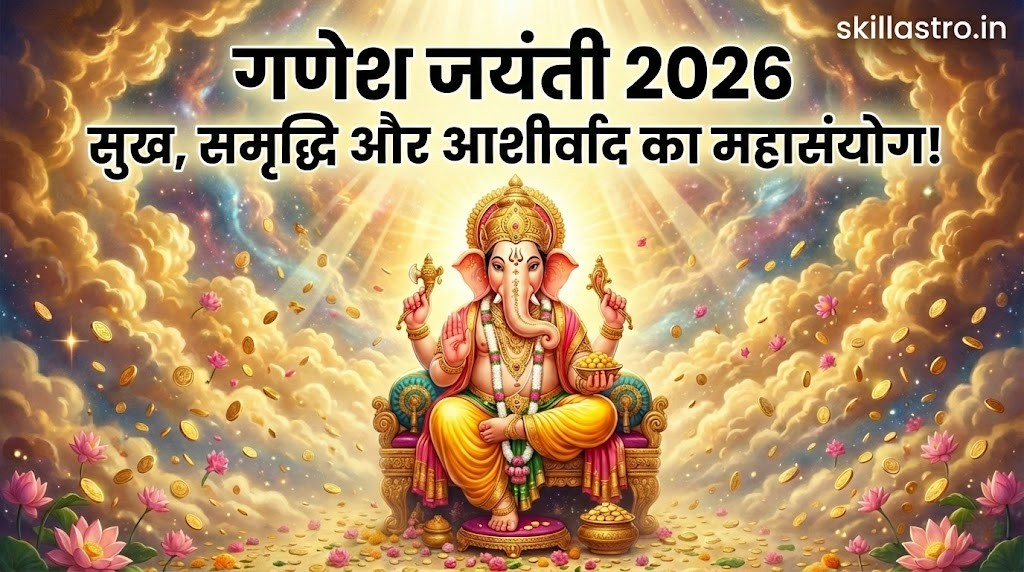 Ganesh Jayanti 2026: 22 या 23 जनवरी? कब है गणेश जयंती – एक क्लिक में जानें सटीक तारीख और शुभ मुहूर्त | Skill Astro