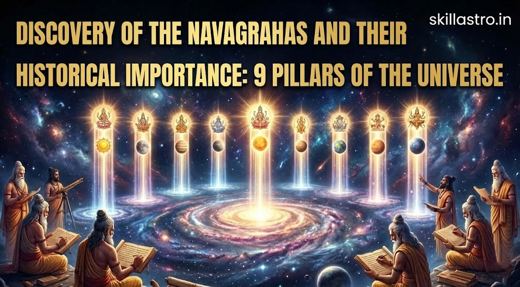 Discovery of Navagrahas and Their Historical Significance: The 9 Pillars of the Universe | Skill Astro