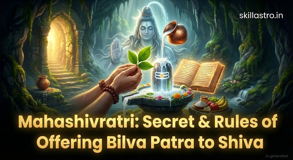 Mahashivratri: Secret &amp; Rules of Offering Bilva Patra to Shiva | Skill Astro