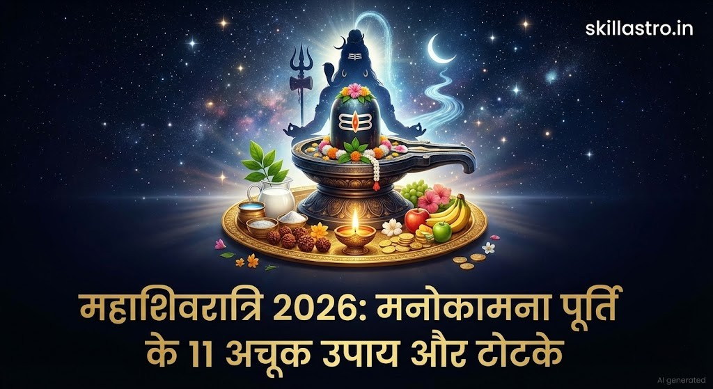 महाशिवरात्रि 2026: मनोकामना पूर्ति के 11 अचूक उपाय और टोटके | Skill Astro