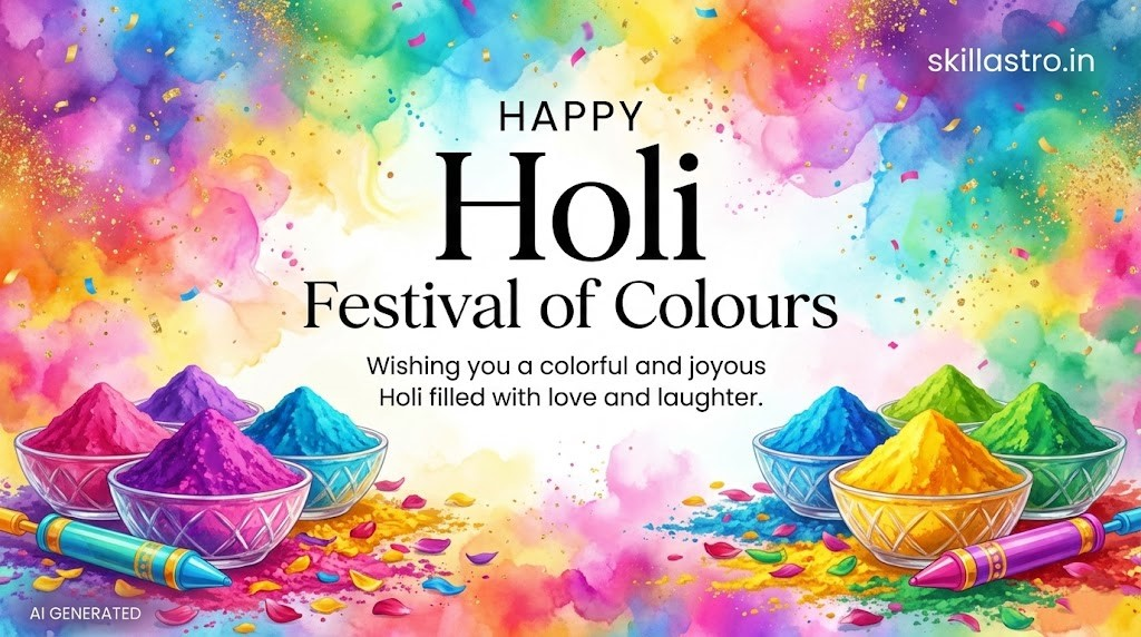 Holi Rashifal 2026: Which 5 Zodiac Signs Will Shine This Holi? | Skill Astro