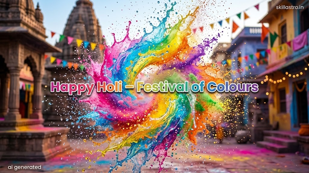 2026 Holi Images WhatsApp Status | Skill Astro