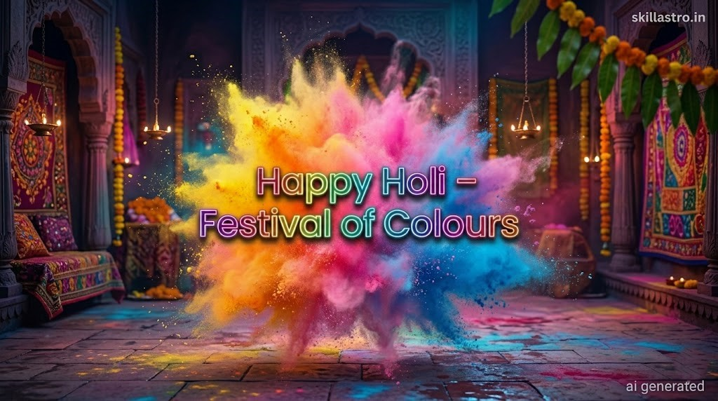 Top 2026 Holi Images WhatsApp Status (Free HD Download) | Skill Astro