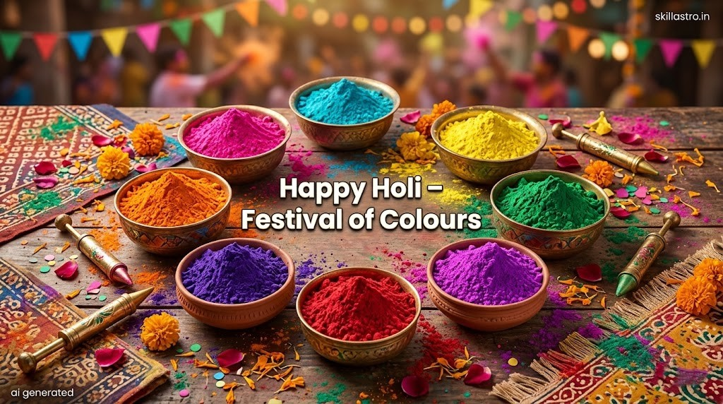 What Will Happen in Holi 2026 According to Your Zodiac? Astrology Predictions and Lucky Colors | Skill Astro