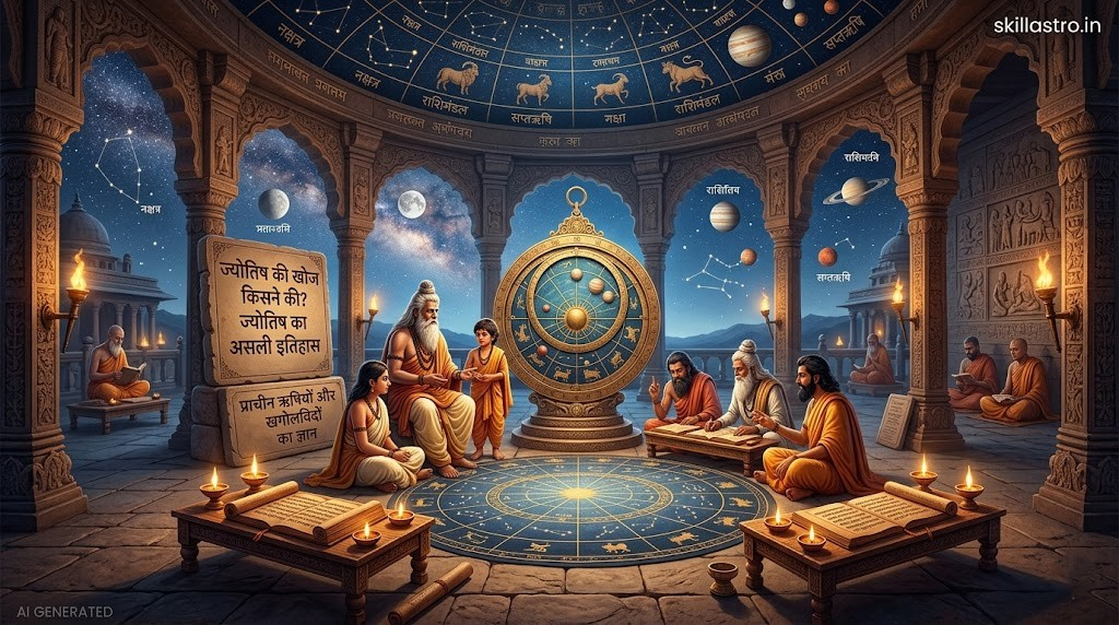: ज्योतिष की खोज किसने की? जानिए ज्योतिष शास्त्र का असली इतिहास | Skill Astro