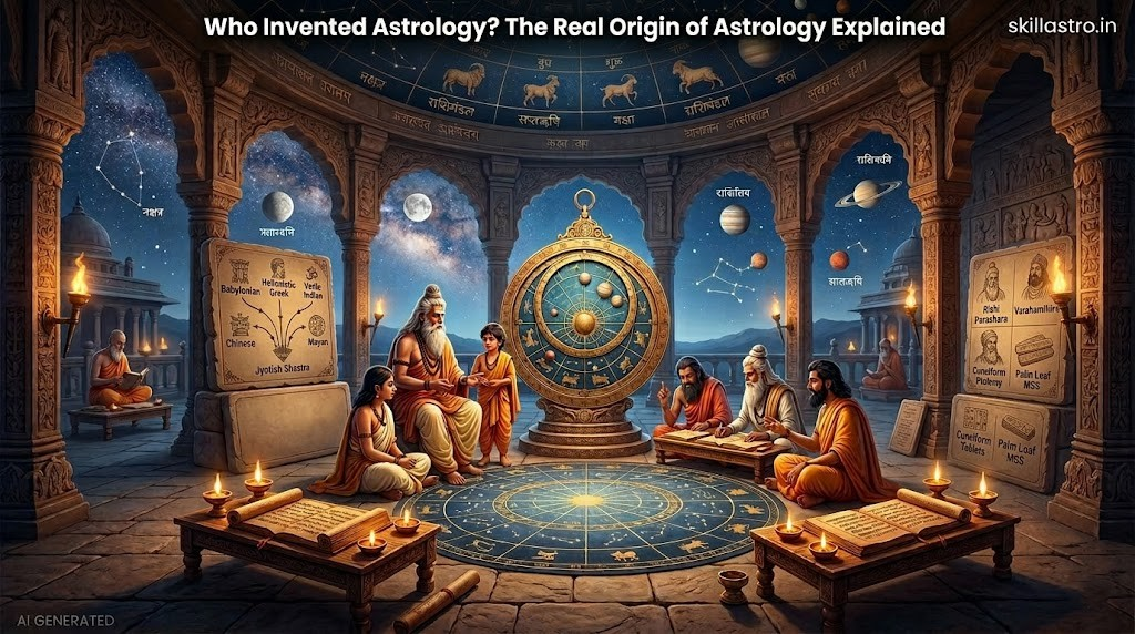 Who Discovered Astrology? Know the Real History of Jyotish Shastra | Skill Astro