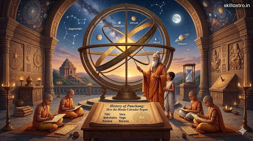 History of the Panchang: Know the Origin of the Hindu Calendar and its Scientific Basis | Skill Astro