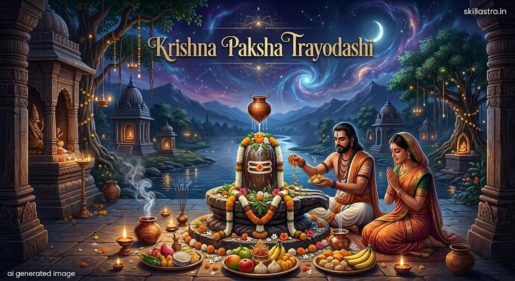 Krishna Paksha Trayodashi: When is it? Know its Significance | Skill Astro
