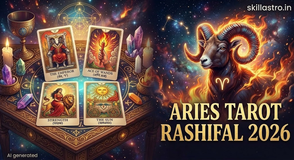 Aries Tarot Horoscope 17 March 2026: Know Today's Destiny, Love, Wealth, | Skill Astro