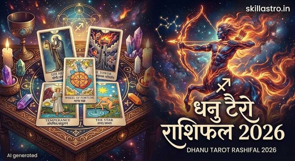 धनु टैरो राशिफल 17 मार्च 2026: जानिए आजीविका, धन, प्रेम और भाग्य | Skill Astro