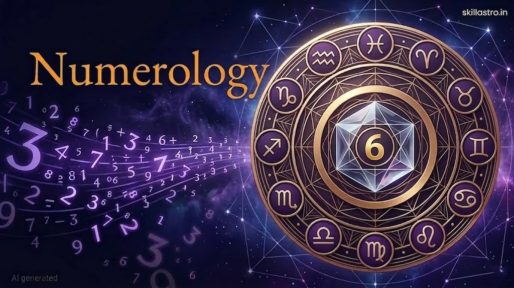 अंक ज्योतिष अंक 6 व्यक्तित्व, प्रेम और पारिवारिक अर्थ | Skill Astro