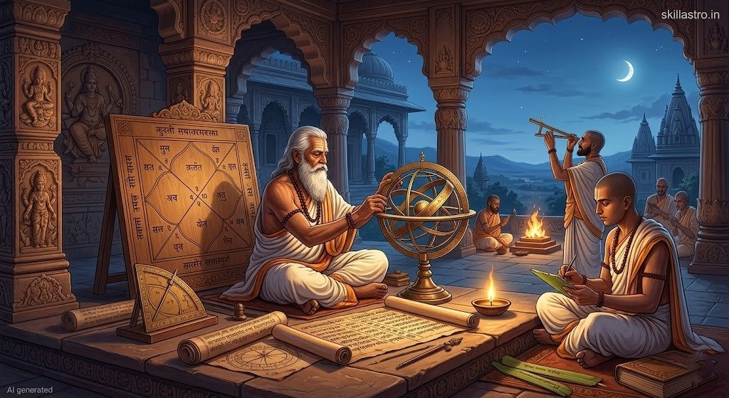 भारत में प्राचीन ज्योतिष प्रथाएं | ज्योतिष के लिए एक संपूर्ण मार्गदर्शिका | Skill Astro