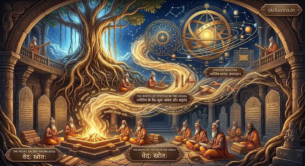 The Roots of Jyotish in the Vedas | The Ancient Science of Light | Skill Astro