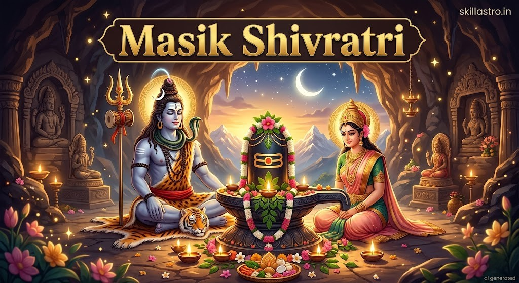 How to Observe Masik Shivratri Fast? Complete Puja Vidhi, Rules, and Astrological Benefits | Skill Astro