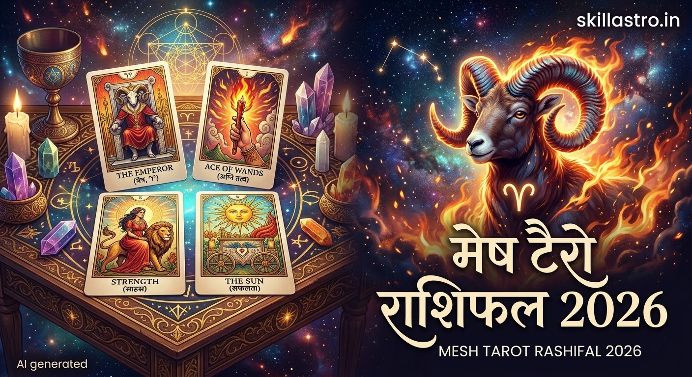 मेष टैरो राशिफल 18 मार्च 2026: जानिए आज का भविष्य, उपाय | Skill Astro