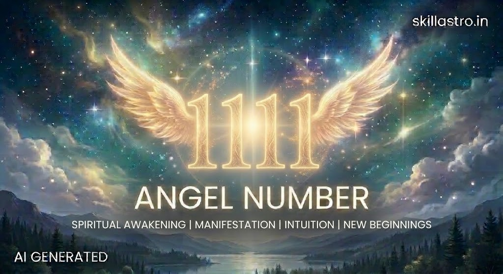 एंजेल नंबर 1111 का अर्थ: प्रकटीकरण और आध्यात्मिक जागृति | Skill Astro