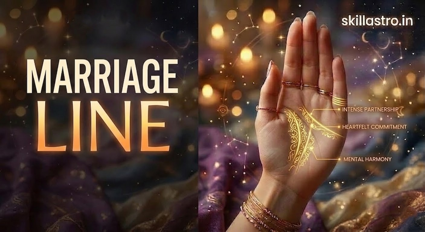 Marriage Line in Palm Meaning: When Will You Find "The One"? | Skill Astro