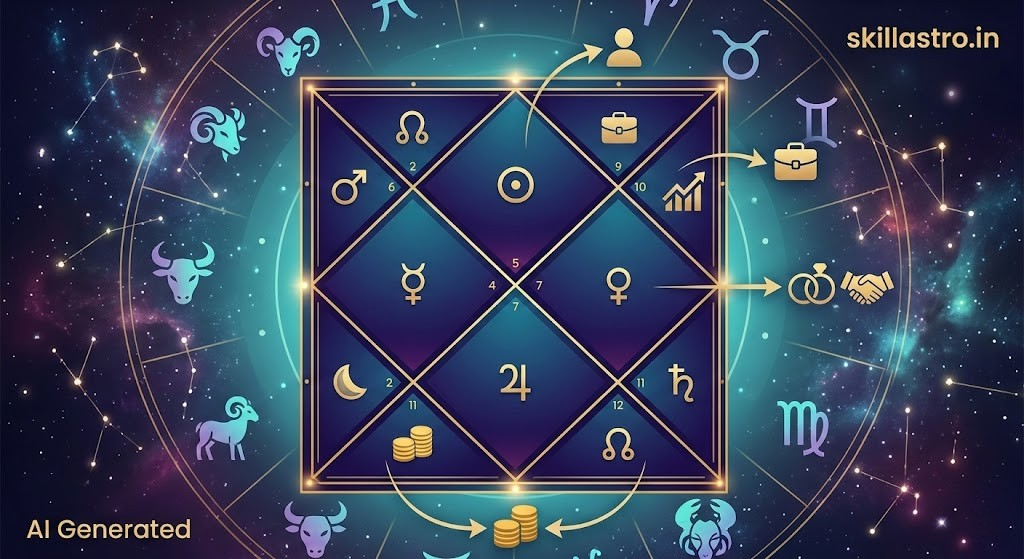 How to Read a Vedic Astrology Birth Chart? (Step-by-Step Guide) | Skill Astro