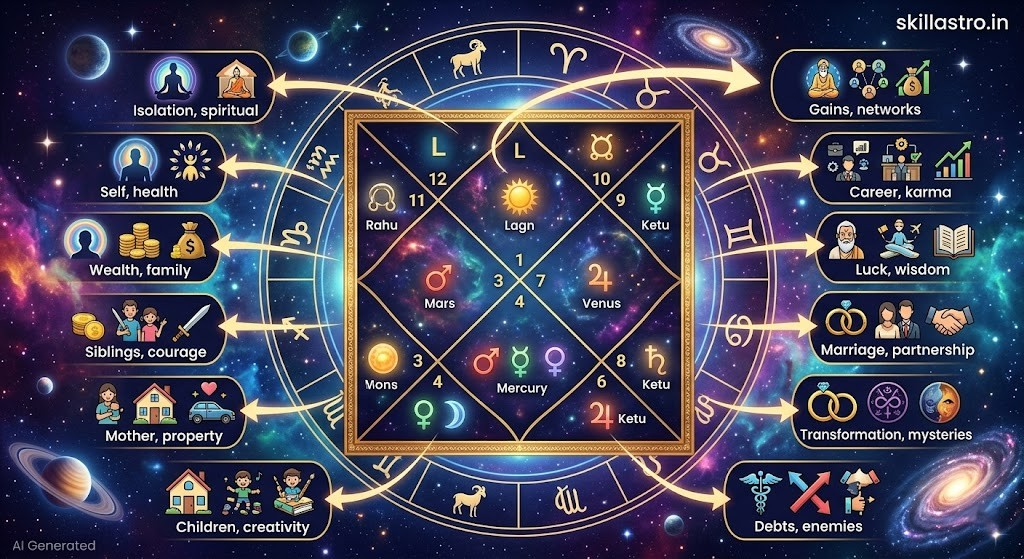 जन्म कुंडली कैसे पढ़ें? | Skill Astro