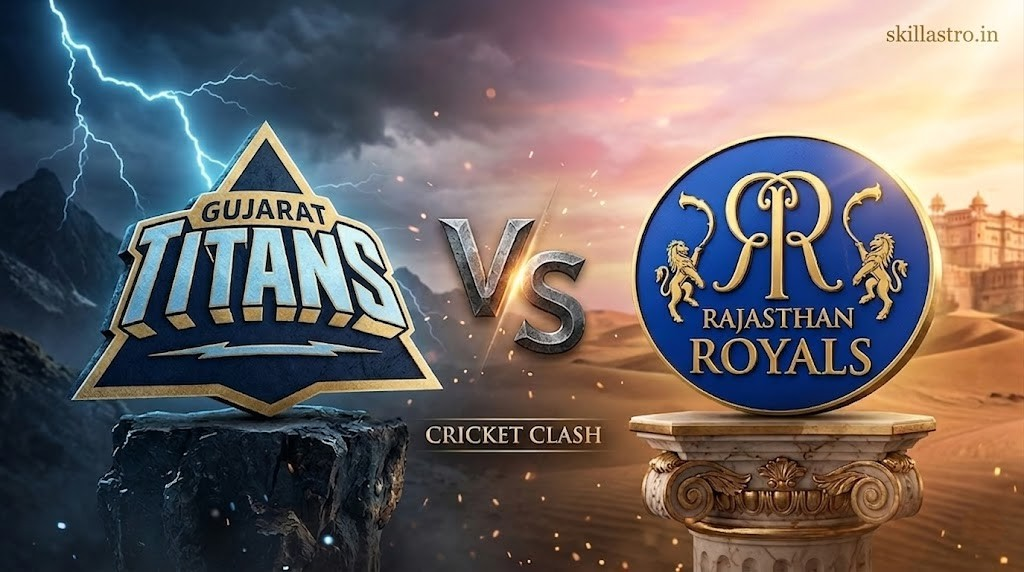 Gujarat Titans vs Rajasthan Royals Today Match: Dream11 Team, Pitch Report Aur Winning Chances | Skill Astro