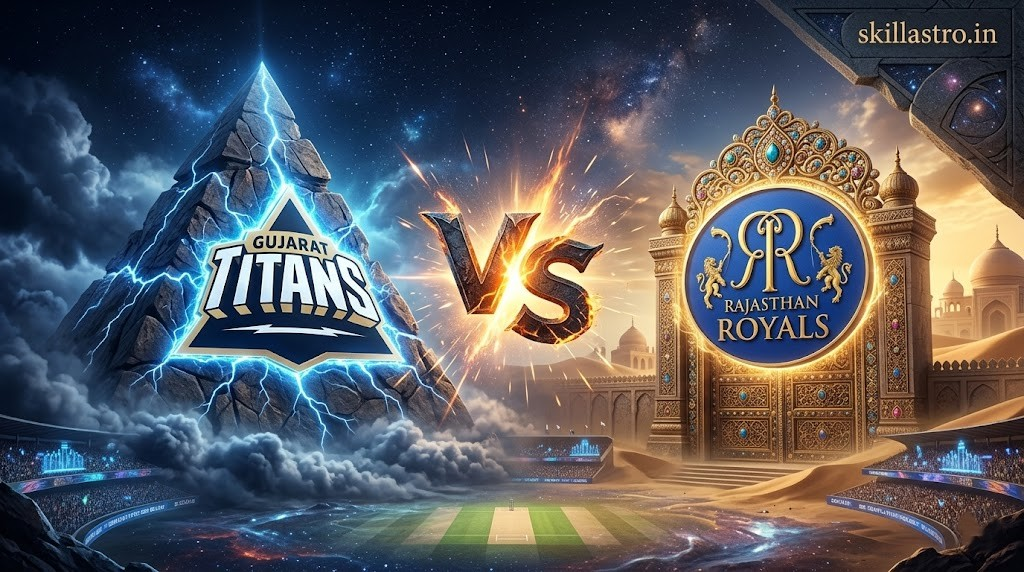 GT vs RR IPL 2026 Match Today: Who Will Win Today's Mega Clash? | Skill Astro