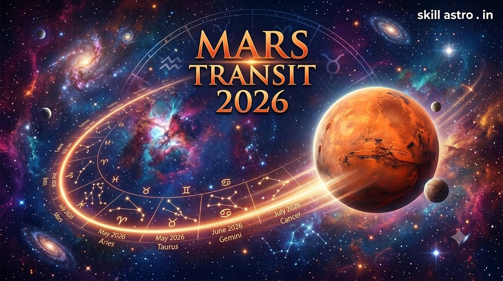 Mars Transit 2026: Impact on Life, Horoscope, and Deep Analysis of Mangal Dosh | Skill Astro