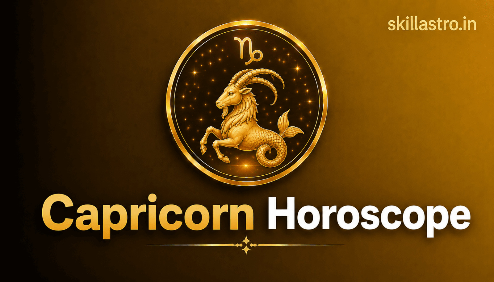 Today's Capricorn Horoscope 13 August 2026: Career & Money | Skill Astro