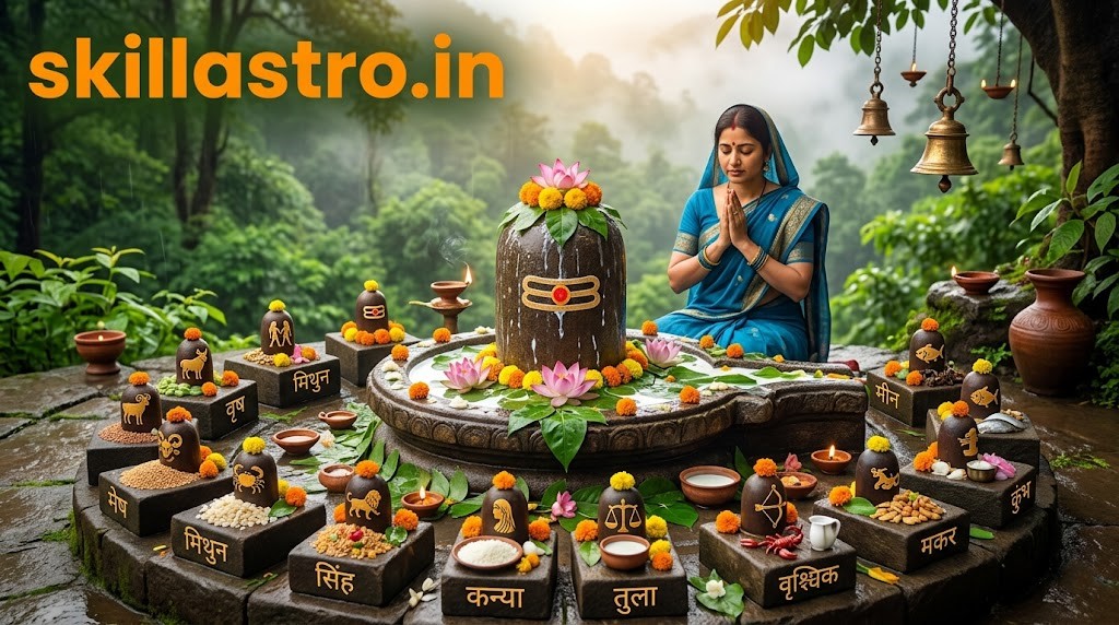 Rashi Anusar Shiv Puja: Mesh se Meen Tak Mahadev Ko Kaise Prasann Karein | Skill Astro