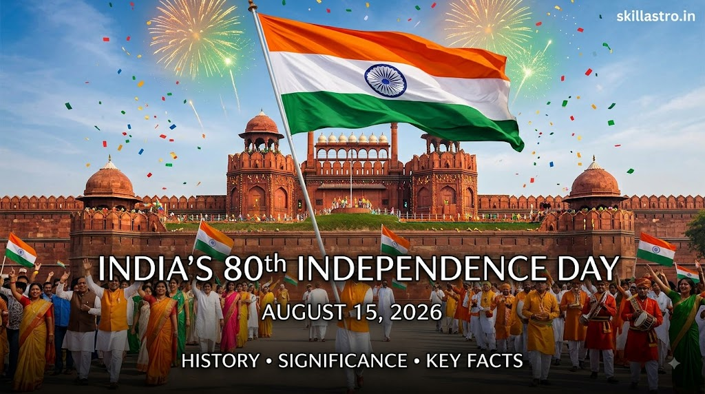 15 August 2026 Independence Day | Skill Astro