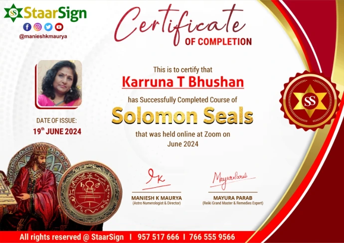 Certificate 1