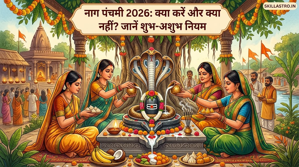 Nag Panchami 2026: Kya Kare Aur Kya Nahi? Jane Shubh-Ashubh Niyam | Skill Astro