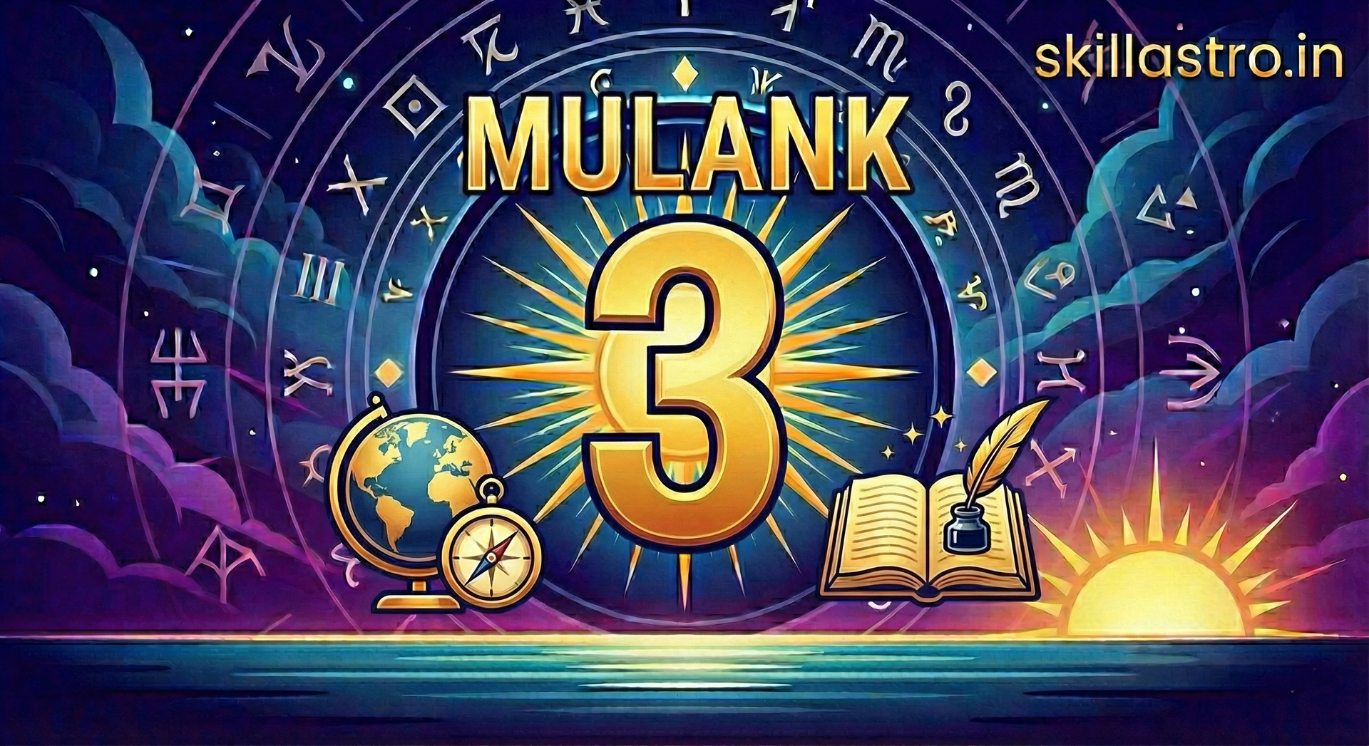 Among all numbers, birth number 3 (moolank 3) stands out as the number of creativity, communication, discipline, and expansion.
