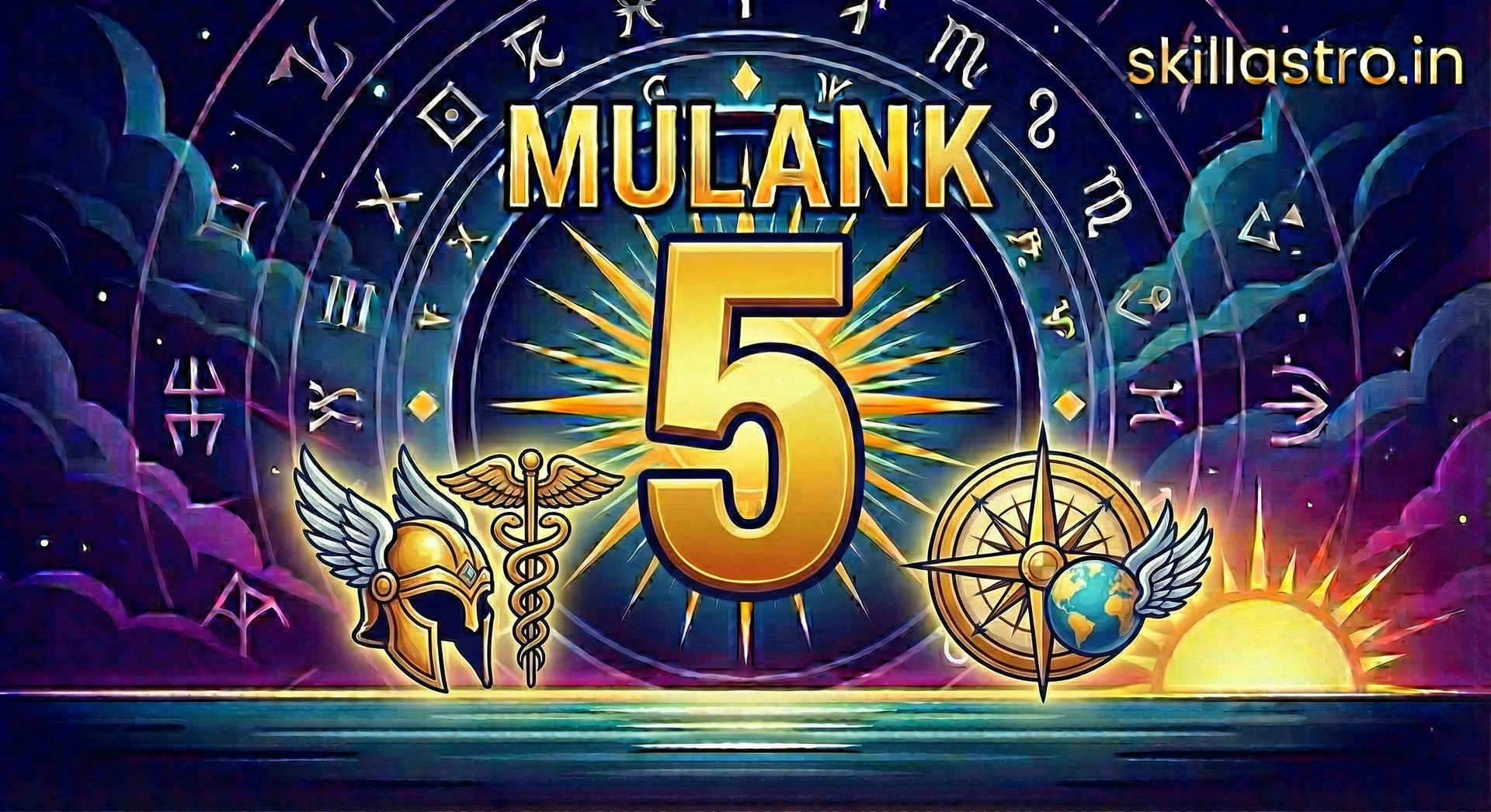 Numerology is an ancient birth number 5 (moolank 5) stands out as the number of freedom, adventure, communication, and dynamic change.