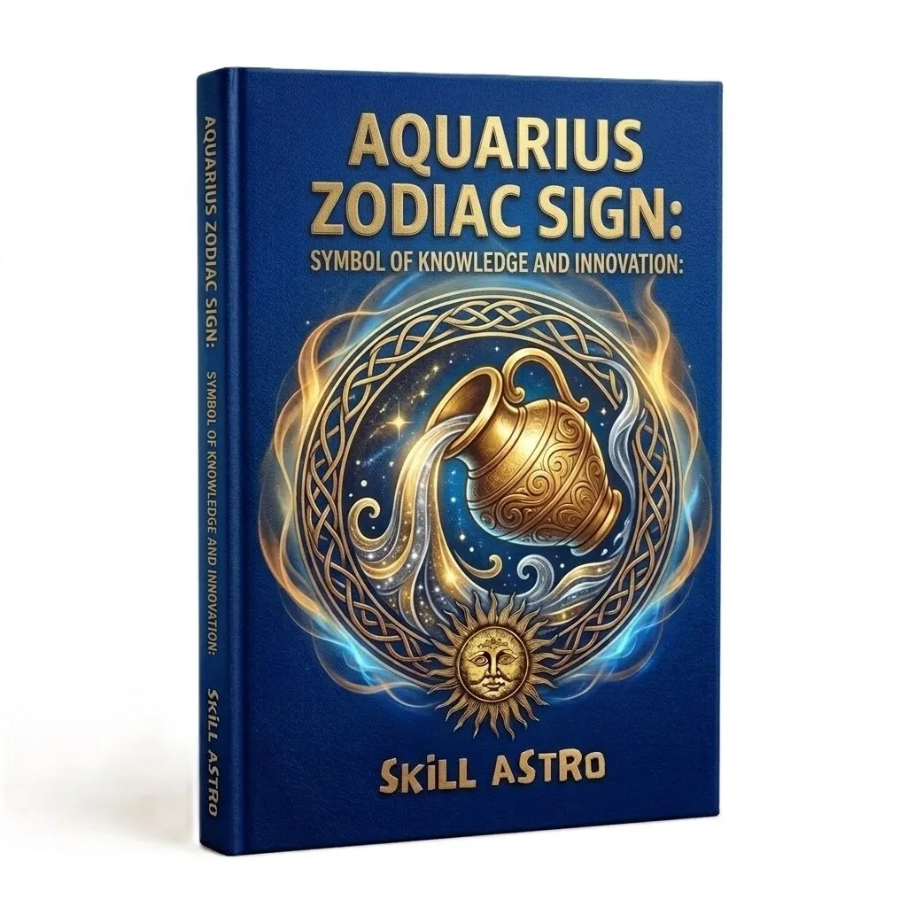Aquarius Zodiac Sign Book by Skill Astro